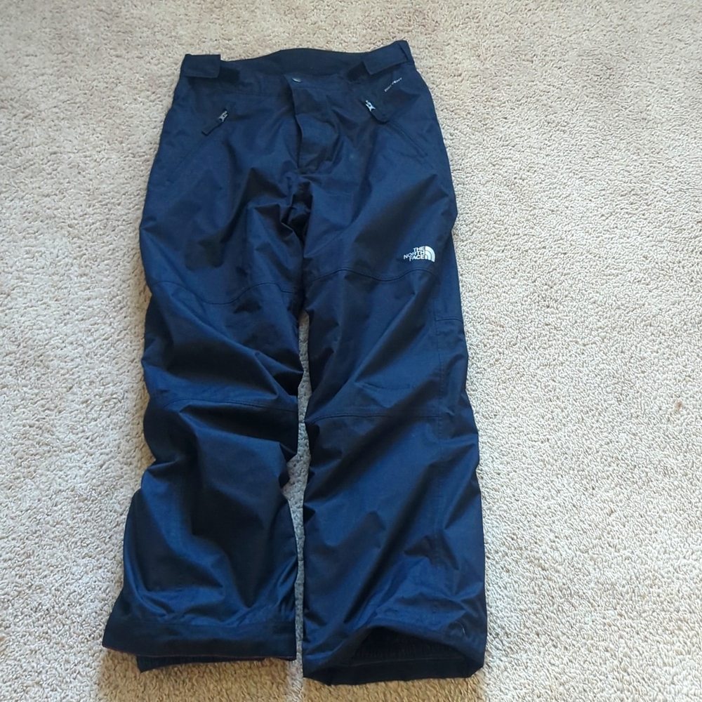 Boys North face ski pants. Black youth large 14 / 16